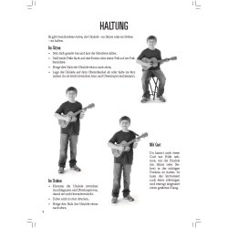 Hal Leonard Ukulele f&uuml;r Kids : Ein Lehrgang fu&#776;r Anf&auml;nger zum schrittweisen Erlernen der Ukulele